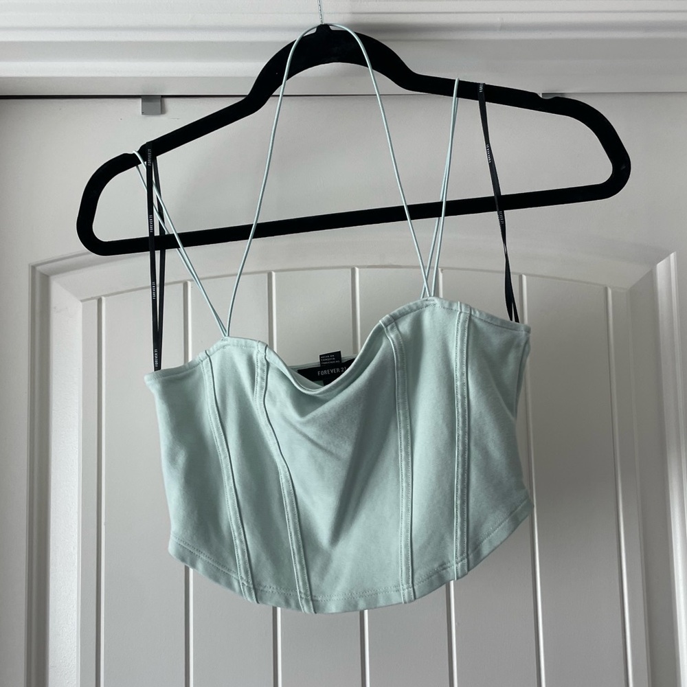 Forever 21 Corset Style Top